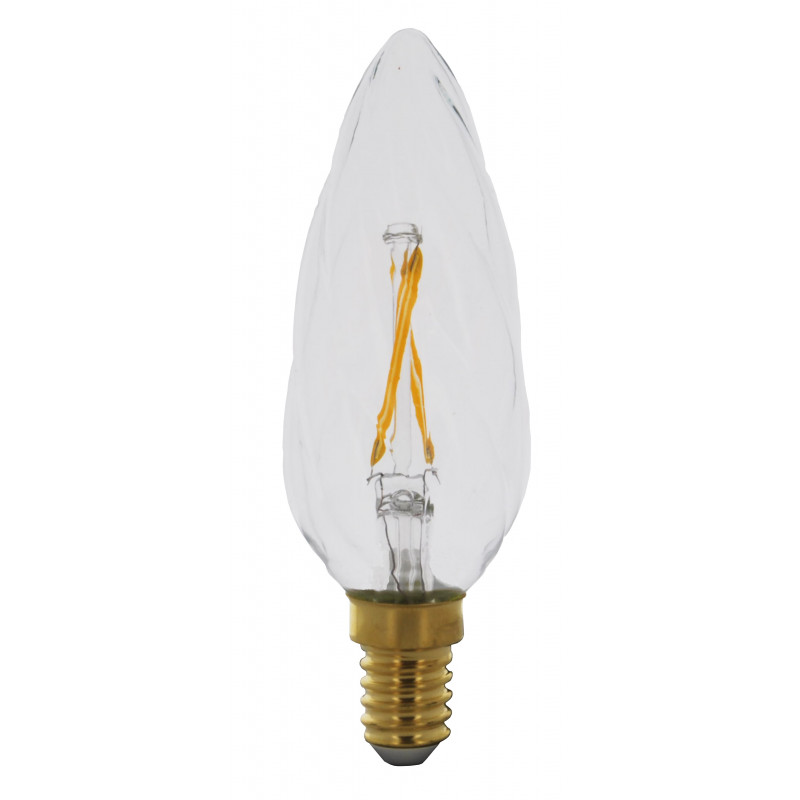 Ampoule LED Flamme torche Claire 2W E14 Girard Sudron Comptoir des