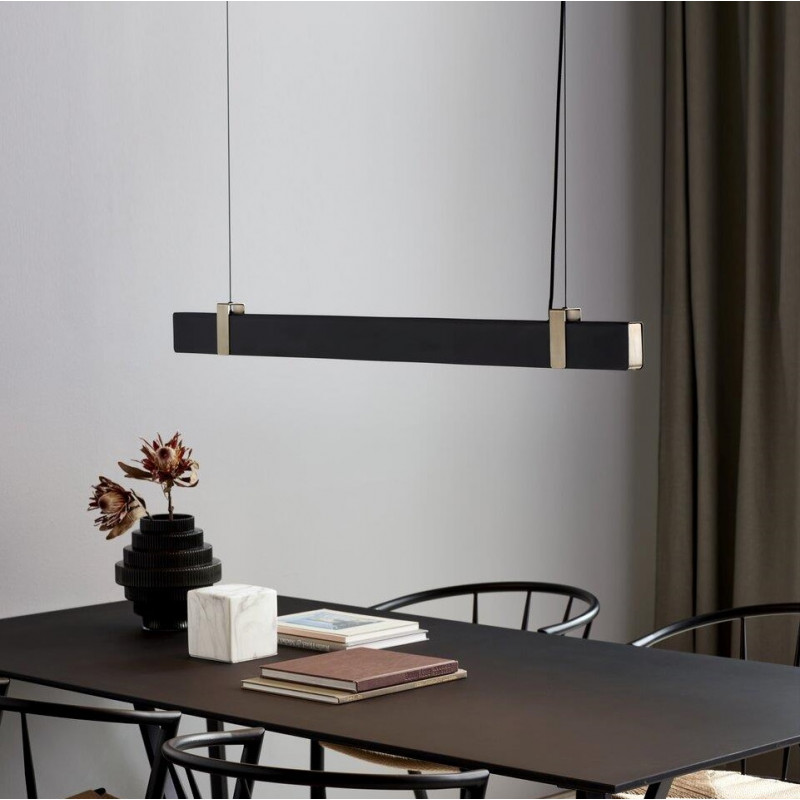 Suspension LED Lilt Noir Nordlux Comptoir des Lustres