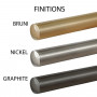 Lustre Niobé 6 lampes 3 finitions CVL Luminaires Créations Val de Loire