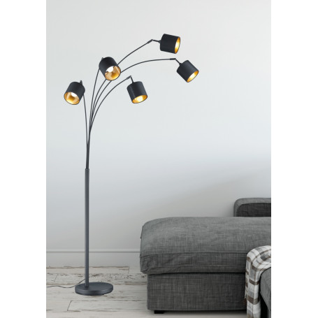 Lampadaire Tommy 5 lampes - Trio Leuchten