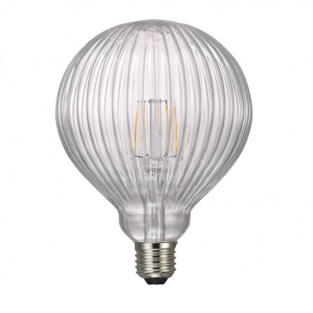 Ampoule LED à filament Globe Rayures Claire 2 W E27 - Nordlux