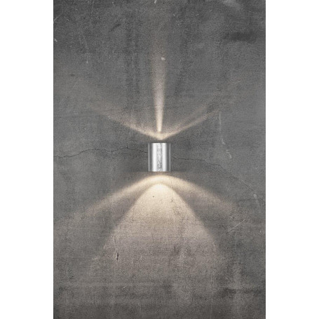 Designer LED extérieur Lampe murale Canto Nordlux 2x5w 3000k Lampe Mural Blanc Designer LED extérieur Lampe murale Canto Nordlux 2x5w 3000k Lampe Mural Blanc