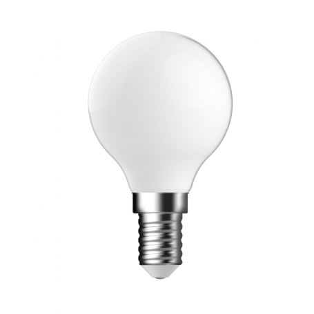 Ampoule LED à filament Sphérique 4 W Satiné E14 - Nordlux
