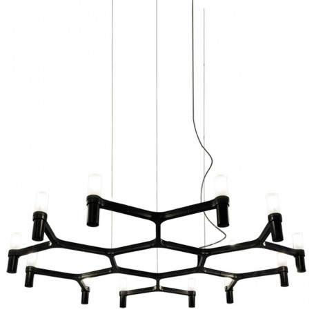 Suspension Crown Plana Minor Noir mat - Nemo Lighting