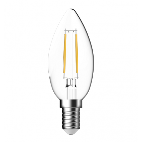 Ampoule LED Flamme Claire 6.3W E14 Blanc chaud - Nordlux