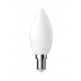 Ampoule LED 4W Dimmable Flamme Coup de vent Satinée E14 - Girard Sudron