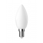 Ampoule pour lustres LED 4.6 W Flamme Satinée E14 - Nordlux
