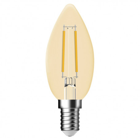Ampoule LED 4.8 W Dimmable Flamme Dorée E14 Nordlux