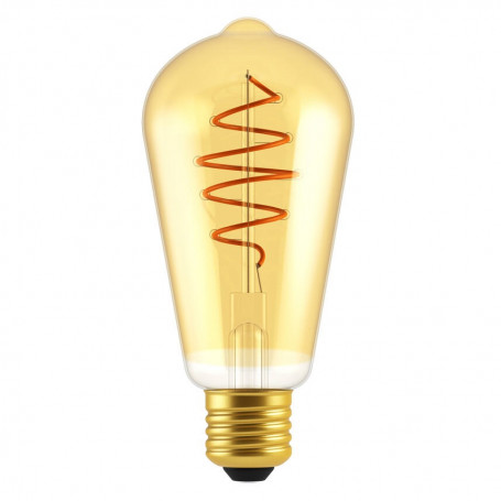 Ampoule LED à filament Spirale Edison 5 W Dimmable Dorée Nordlux