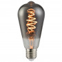 Ampoule LED à filament Spirale Edison 5 W Dimmable Gris fumé Nordlux