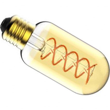 Ampoule LED à filament spirale Tube Doré 8.5 W E27 Nordlux