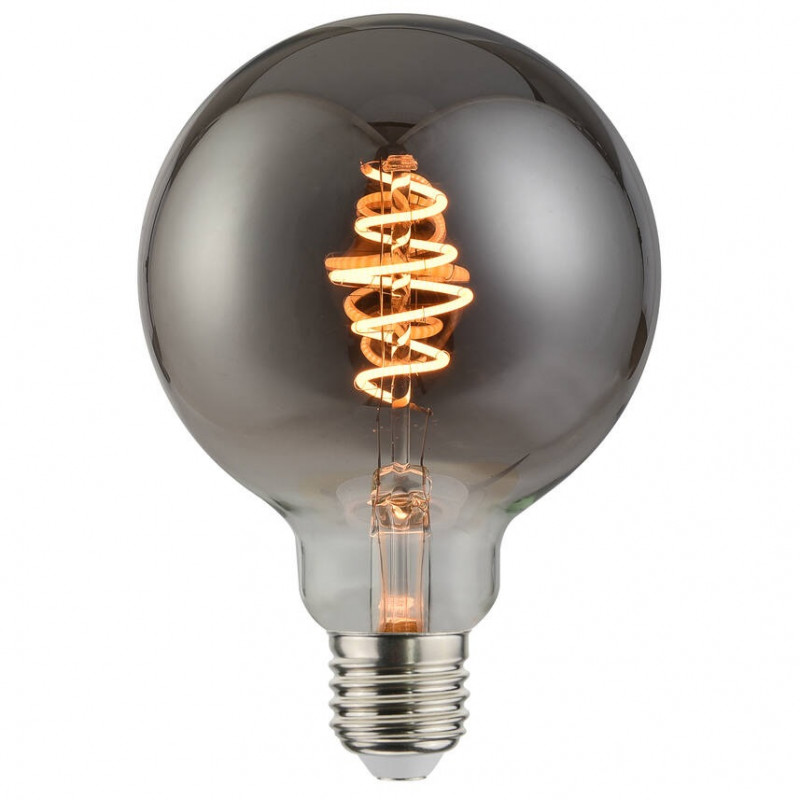 Ampoule globe LED déco à filament lumière chaude E27 - am