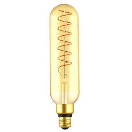 Ampoule LED à filament spirale Tube Doré 8.5 W E27 Nordlux