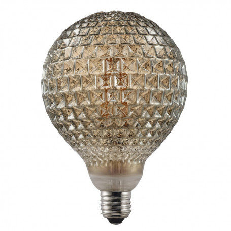 Ampoule LED à filament Globe effets Cristaux Gris fumé 2 W E27 - Nordlux