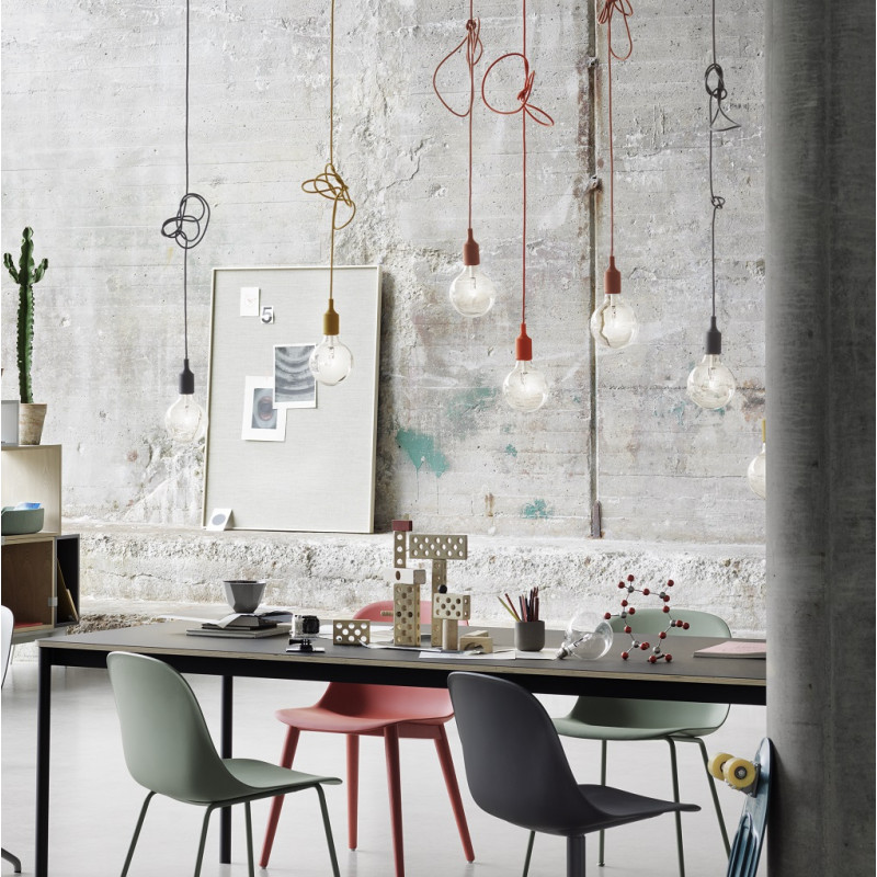 Suspension E27 ampoule LED Muuto Comptoir des Lustres