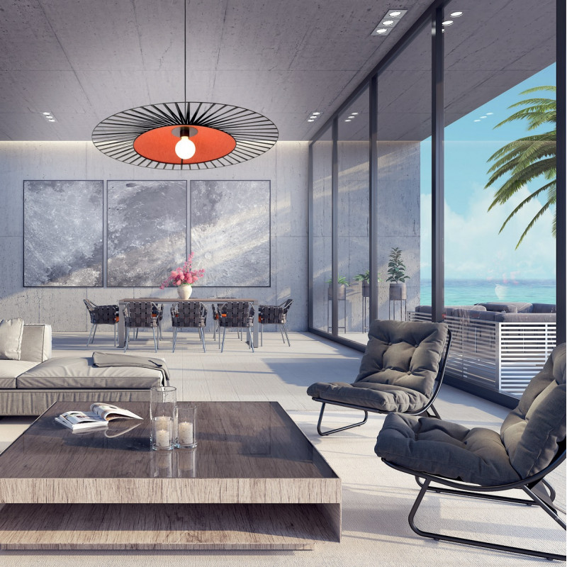 Suspension Erina 100 cm Un autre regard Comptoir des Lustres