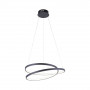 Suspension LED Roman Noir 55 cm intensité variable - Paul Neuhaus