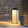 Lanterne LED solaire Tinka Tradition Aluminium - Les Jardins