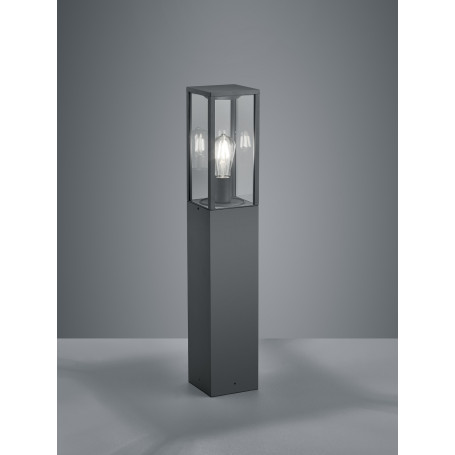 Buitenwandlamp Maas, roestbruin, gegoten aluminium, E27