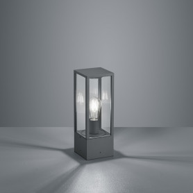 Lampe à poser LUMIERE GRANDE AVEC VARIATEUR de Foscarini, Pied Champagne,  Diffuseur Blanc chaud