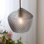 Suspension Orbiform verre fumé ciselé - Nordlux
