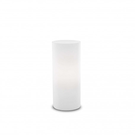 Lampe Edo en verre blanc H23 - Ideal Lux