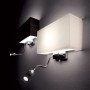 Applique avec liseuse LED Hotel - Ideal Lux