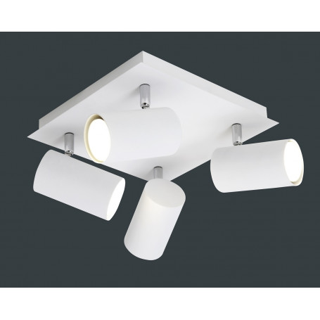 Plafonnier 4 spots orientables Marley Trio Leuchten