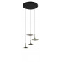 Suspension LED Orion 4 lampes - Mantra