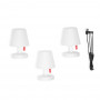 Set de 3 lampes portables Edison the Mini - Fatboy