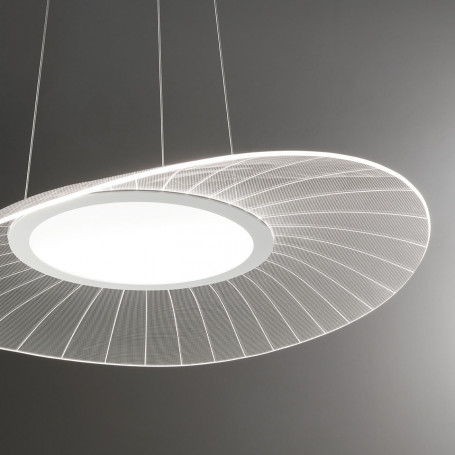 Suspension LED Vela 78 cm - Fabas Luce