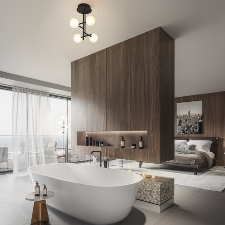 Plafonnier Cellar 4 lampes - Mantra