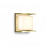 Applique d'extérieur Ice Cubic Square laiton massif - Moretti Luce