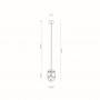 Suspension Netuno 1 lampe - Britop