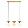 Suspension linéaire Netuno 3 lampes - Britop