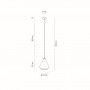 Suspension Mistral en verre - Britop
