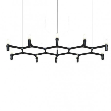 Suspension Crown Plana Noir mat - Nemo Lighting