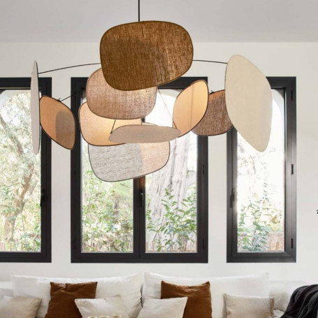 Suspension Screen 70's en lin - Market Set