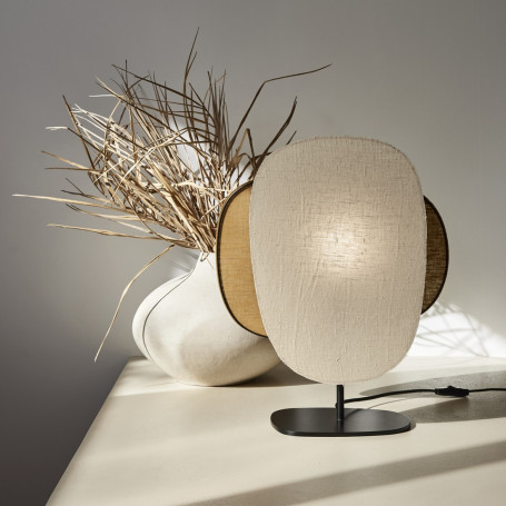 Lampe Screen 70's en lin - Market Set