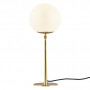 Lampe Shapes Laiton brillant verre opalin - Nordlux