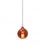 Suspension Circé 1 lampe PM Cuivre Concept Verre