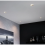 Spot encastré à LED Cole Coin IP44 Argent mat - Paulmann