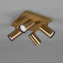 Plafonnier 4 spots orientables Marley Trio Leuchten