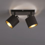 Barre 2 spots orientables Tommy - Trio Lighting
