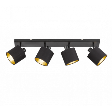 Barre 4 spots orientables Tommy - Trio Lighting