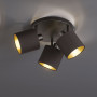 Plafonnier 3 spots orientables Tommy - Trio Leuchten