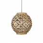 Suspension Lennis en fibres naturelles - ACB Iluminacion