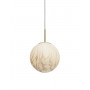 Suspension Carrara Verre effet marbre 28 cm - It's about ROMI