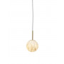 Suspension Carrara Verre effet marbre 16 cm - It's about ROMI