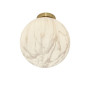 Plafonnier Carrara Verre effet marbre 28 cm - It's about ROMI